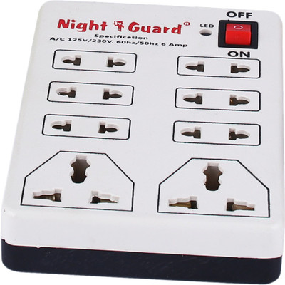 NG Stockist Mode no 1000 8 Socket Extension Boards(White)