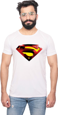 NITYANAND CREATIONS Graphic Print Men Round Neck White T-Shirt