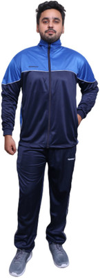 Tempest Solid Men Track Suit
