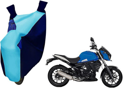 WolkomHome Two Wheeler Cover for Mahindra(MOJO XT 300, Blue)