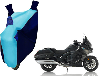 WolkomHome Two Wheeler Cover for BMW(K 1600, Blue, Clear)