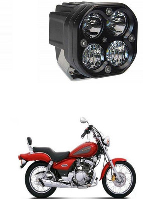 PRTEK LED 4 Fog Light Super Bright Spot Flood Beam Driving Lamp for Motorcycle Cars Bikes & SUV 114 Fog Lamp Car, Motorbike LED for Yamaha (12 V, 40 W)(Enticer 125, Pack of 1)