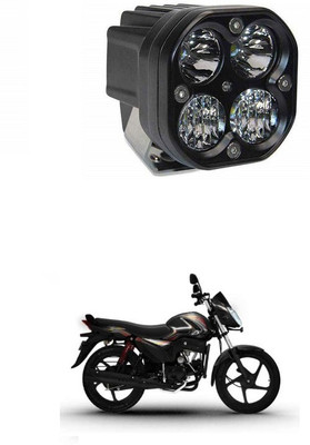 PRTEK LED 4 Fog Light Super Bright Spot Flood Beam Driving Lamp for Motorcycle Cars Bikes & SUV 68 Fog Lamp Car, Motorbike LED for Mahindra (12 V, 40 W)(Pantero, Pack of 1)