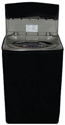 KingMatters Top Loading Washing Machine  Cover(Width: 59 cm, Black)