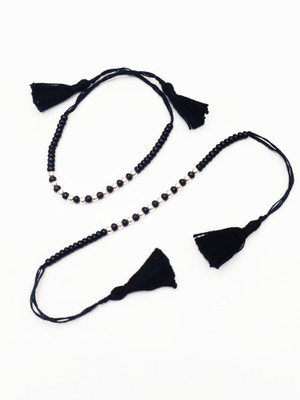 DARSHRAJ Fabric Crystal Bracelet Set(Pack of 2)