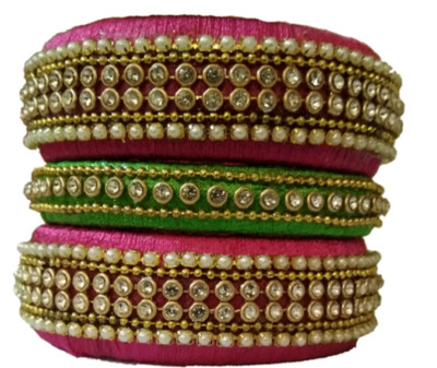 ANSH Plastic Bangle Set(Pack of 3)