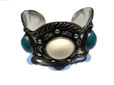 ALIA IMPEX OVERSEAS Brass Beads Rhodium Chudas