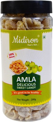 Midiron Organic and Natural Dried Amla Candy 200 gm Amla Candy(200 g)