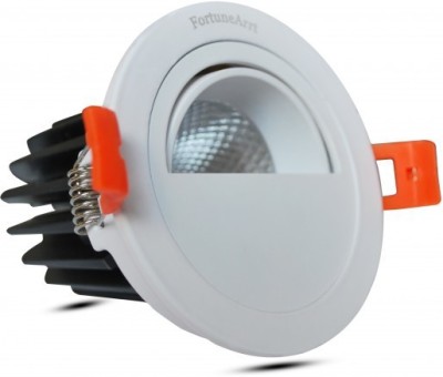fortuneArrt 10 WATT LED COB Light Recessed Ceiling Lamp(White)