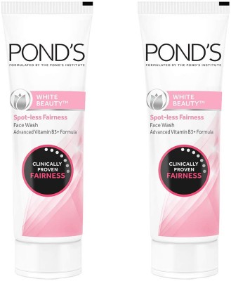POND's White Beauty Spot Less Fairness , 50g (Pack of 2) Face Wash(100 g)