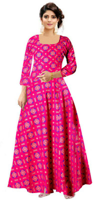 JWF Flared/A-line Gown(Pink)