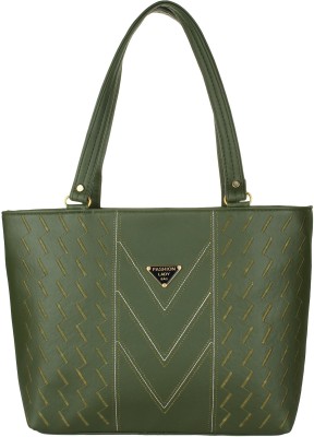 Rajni Fashion Women Green Shoulder Bag