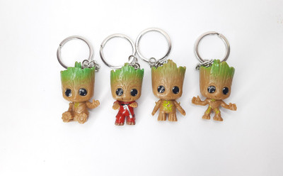 sky enterprises Groot 4 set keychain Key Chain