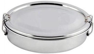 PRV Stainless Steel Single Layer Oval Lunch Box - Big 1 Containers Lunch Box(500 ml)