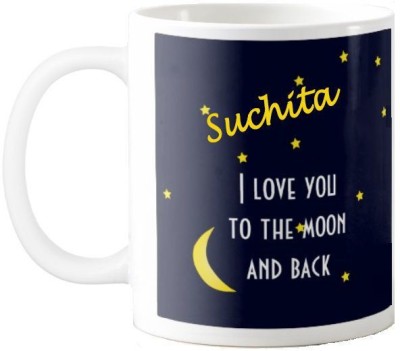 Exocticaa Suchita Love Romantic Quotes 75 Ceramic Coffee Mug(325 ml)