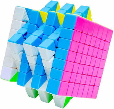 Authfort Original Stickerless 7x7 Magic Speed Cube(0 Pieces)