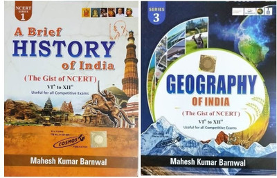 NCERT 6th To 12th A Brief History Of India And Geography Of India. The Gist Of NCERT Useful For All Competitive Exam By Mahesh Kumar Barnwal, Paper Back(Paperback, Mahesh Kumar Barnwal) NCERT 6th To 12th A Brief History Of India And Geography Of India. The Gist Of NCERT Useful For All Competitive Exam By Mahesh Kumar Barnwal, Paper Back(Paperback, Mahesh Kumar Barnwal)