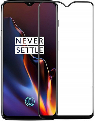 Bodoma Edge To Edge Tempered Glass for OnePlus 6T(Pack of 1)