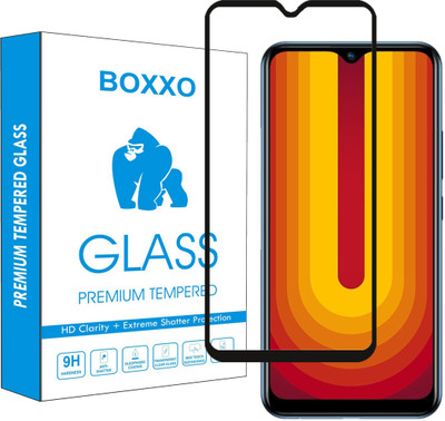 Boxxo Edge To Edge Tempered Glass for Vivo U10(Pack of 1)