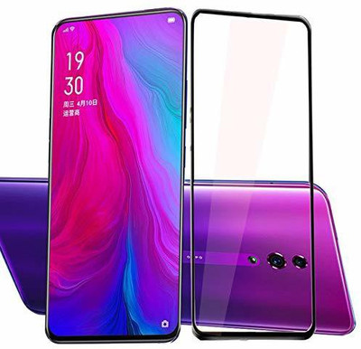 LIKEDESIGN Edge To Edge Tempered Glass for OPPO Reno 2(Pack of 1)