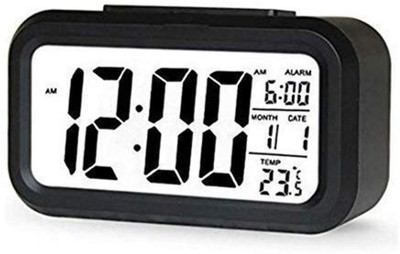 Fitaza Digital Black Clock