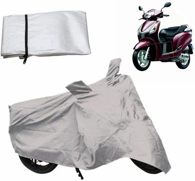 AutoRash Two Wheeler Cover for Honda(Aviator, Silver)