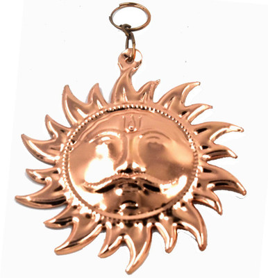 AFH Surya Narayan Face Wall Hanging Copper Yantra Brass Yantra(Pack of 1)