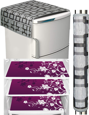 LooMantha Fridge Mat(Width: 30 cm, Black)