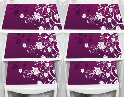 LooMantha Fridge Mat(Width: 30 cm, Purple, White)