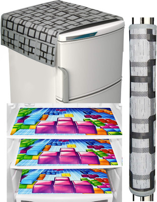 LooMantha Fridge Mat(Width: 30 cm, Black)
