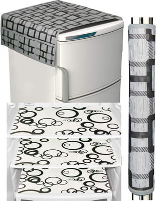 LooMantha Fridge Mat(Width: 30 cm, Black)