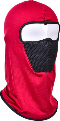 iSweven Red Bike Face Mask for Men & Women(Size: Free,  Balaclava)