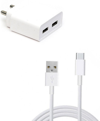 DAKRON Wall Charger Accessory Combo for Samsung Galaxy A5(White)