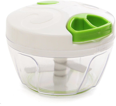 Adhunik Rasoi Quick Cut Small Plastic Handy Chopper, Vegetable Chopper(1 x Handy Chopper)