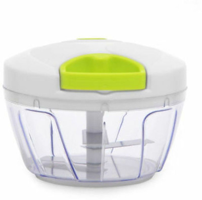 Adhunik Rasoi Handy Mini Plastic Chopper with 3 Blades Vegetable Chopper(1 x Handy Chopper)