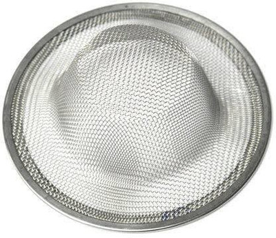 finality Kitchen Sink Stainless Steel Push Down Strainer(12 cm Set of 1)
