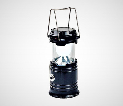 DP Gold SOLAR CAMPING LIGHT 5800 2.5 hrs Lantern Emergency Light(Black)