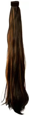 DC Ponytail Extensions / Ponytail Extension For Women & Girls (golden highlited)  Extension Hair Extension