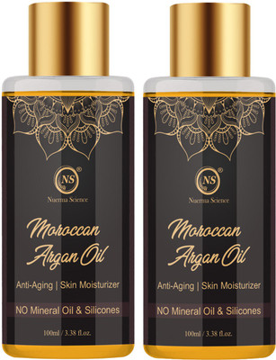 Nuerma Science Moroccan Argan Oil (Anti Aging Formula)(200 ml)