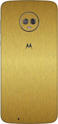Vcare GadGets Motorola Moto G6 Mobile Skin(Gold)