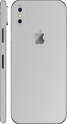 Vcare GadGets Apple iPhone X/Xs Mobile Skin(Silver)