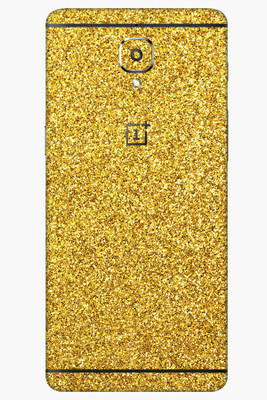 Vcare GadGets OnePlus 3/3T Mobile Skin(Gold)