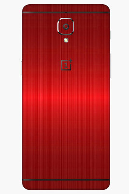 Vcare GadGets OnePlus 3/3T Mobile Skin(Red)