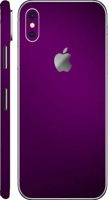 Vcare GadGets Apple iPhone X/Xs Mobile Skin(Purple)