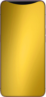 Vcare GadGets Oppo Find X Mobile Skin(Gold)