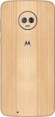 Vcare GadGets Motorola Moto G6 Mobile Skin(Wooden)