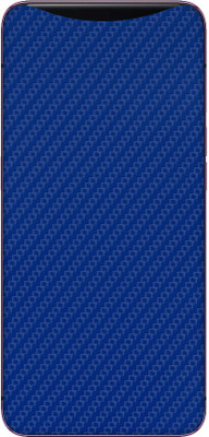Vcare GadGets Oppo Find X Mobile Skin(Blue)