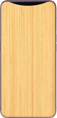 Vcare GadGets Oppo Find X Mobile Skin(Yellow)