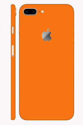 Vcare GadGets Apple iPhone 8 Plus Mobile Skin(Orange)