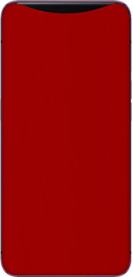 Vcare GadGets Oppo Find X Mobile Skin(Red)